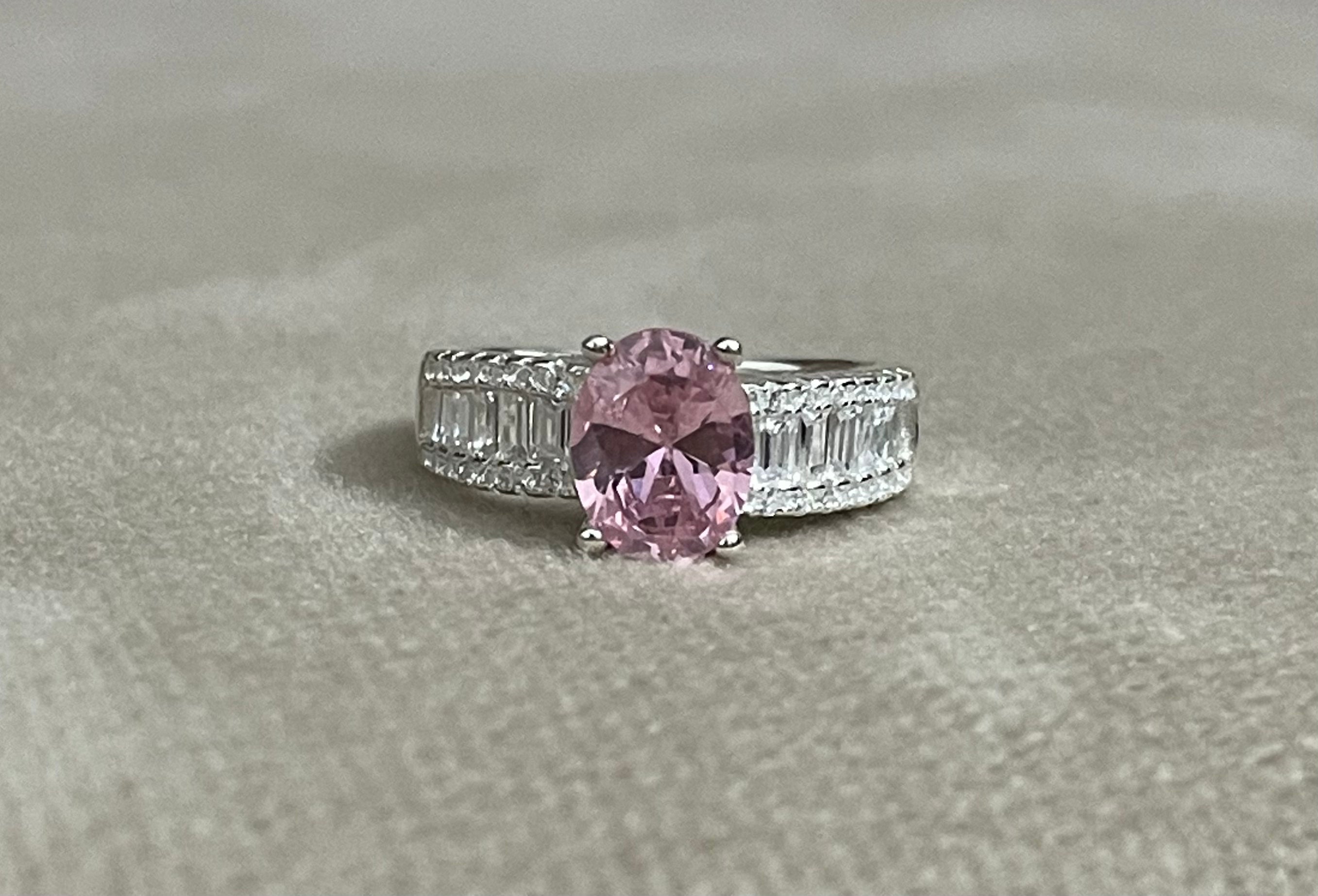 Silver Ruby Ring - 1013