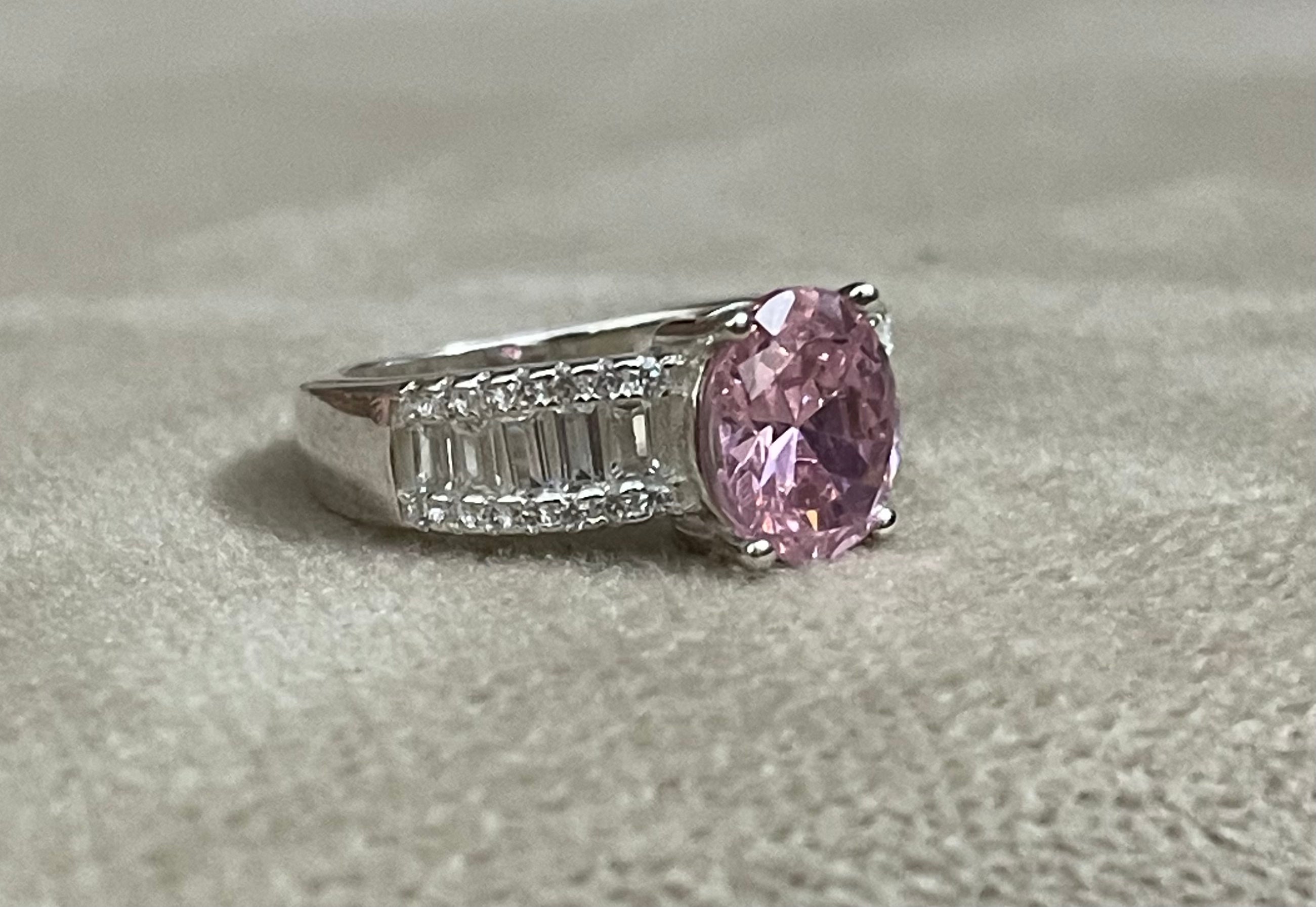 Silver Ruby Ring - 1013