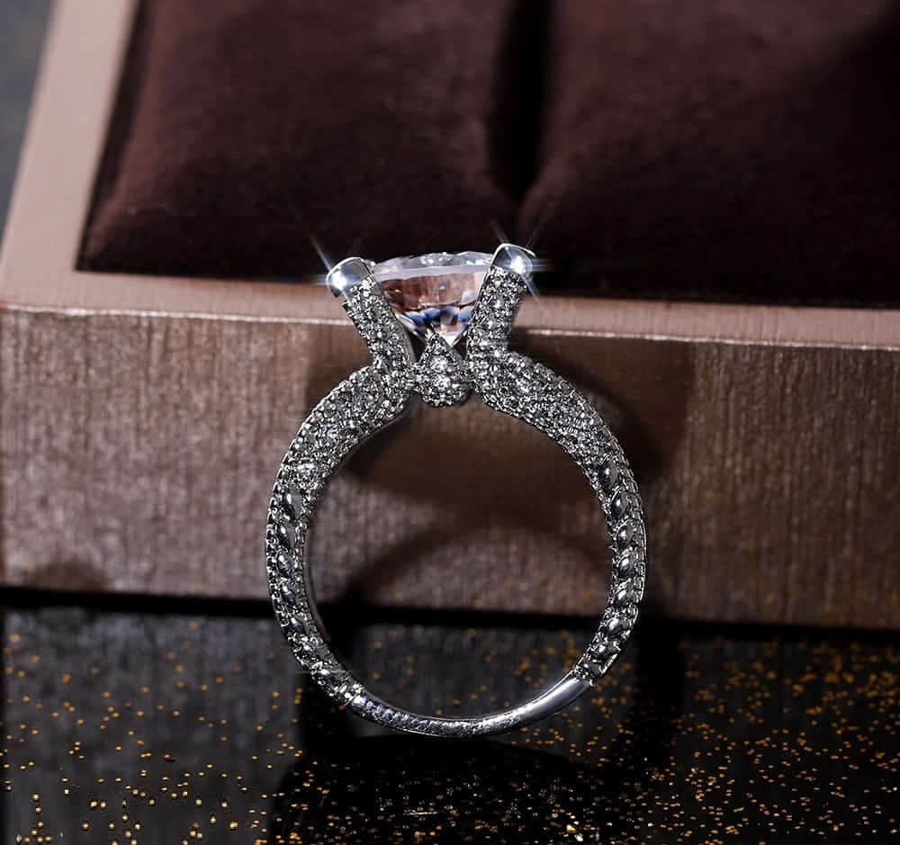 Cathedral Zircon Ring