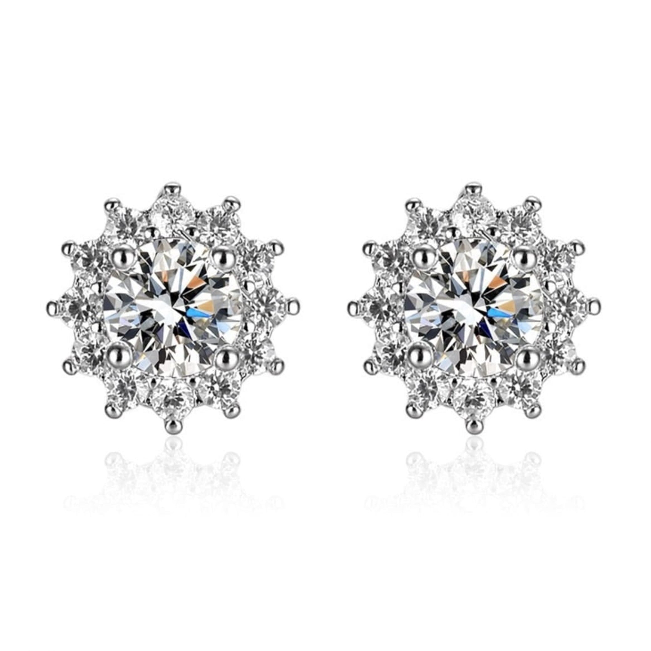 08 Zircon Stud Tops Pair