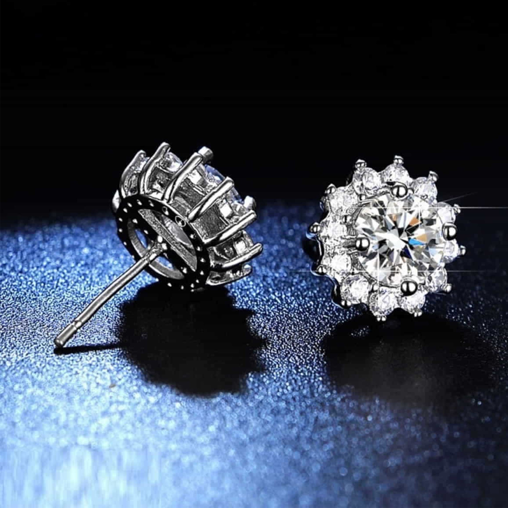 08 Zircon Stud Tops Pair