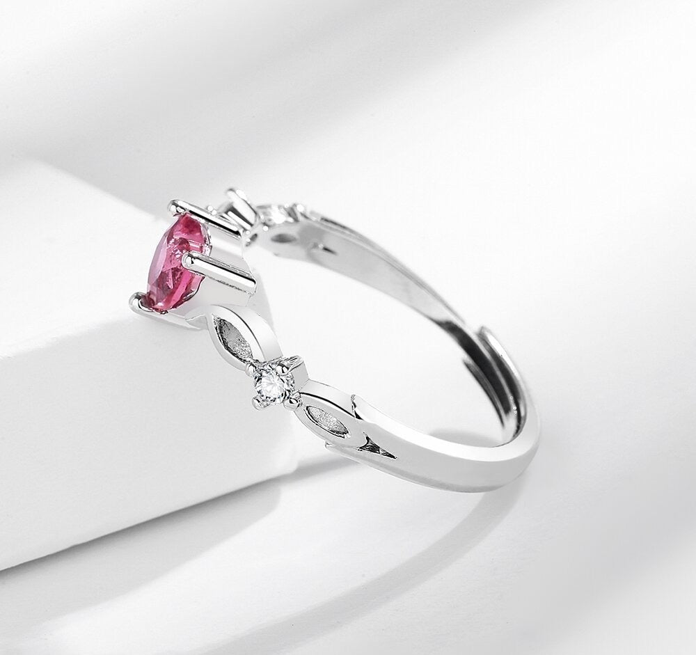 Crsnt BLX Heart Ring Adjustable CRSH