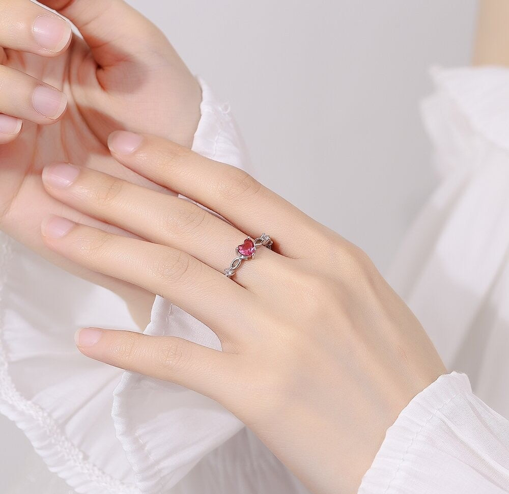 Crsnt BLX Heart Ring Adjustable CRSH