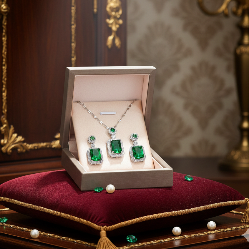 Emeral Pendents