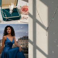 Beautiful Pearl and Butterfly Necklace