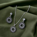 Round/Coin Pendent Set