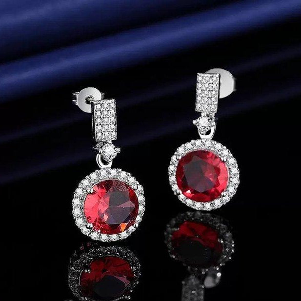 Royal Ruby Zircons Set