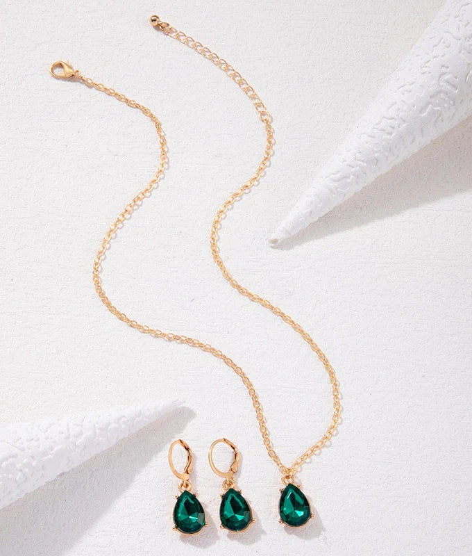 Pear Pendent Set