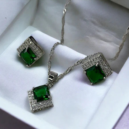 Square Pendent Set