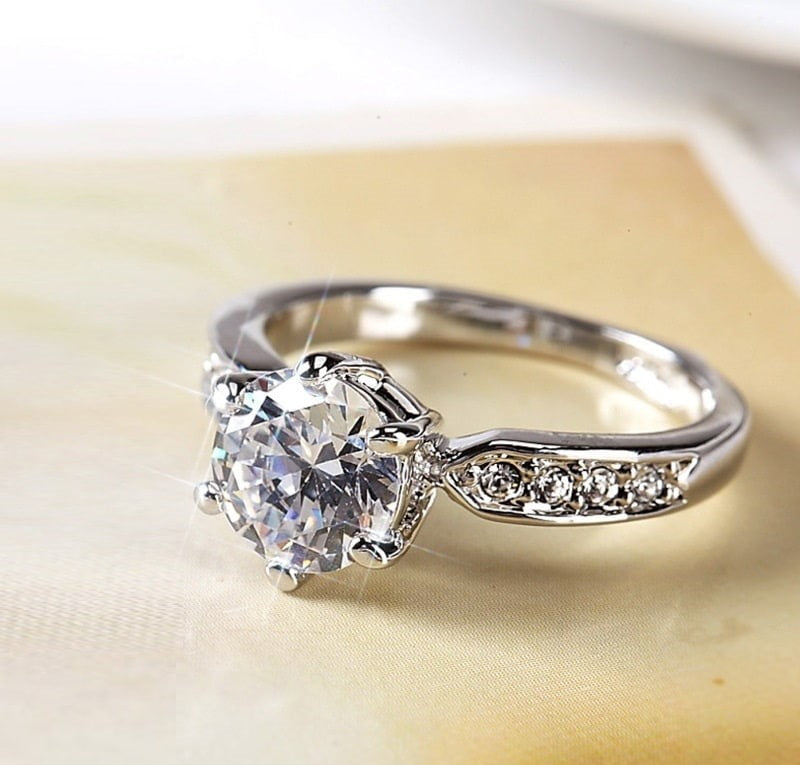 Imported Zircon Ring Adjustable