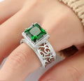 GWH Square Larger Band Ring