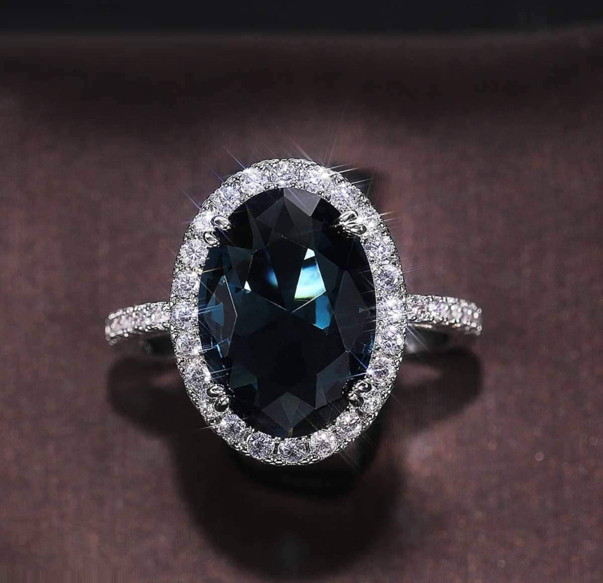 Zircon Oval Imp Ring