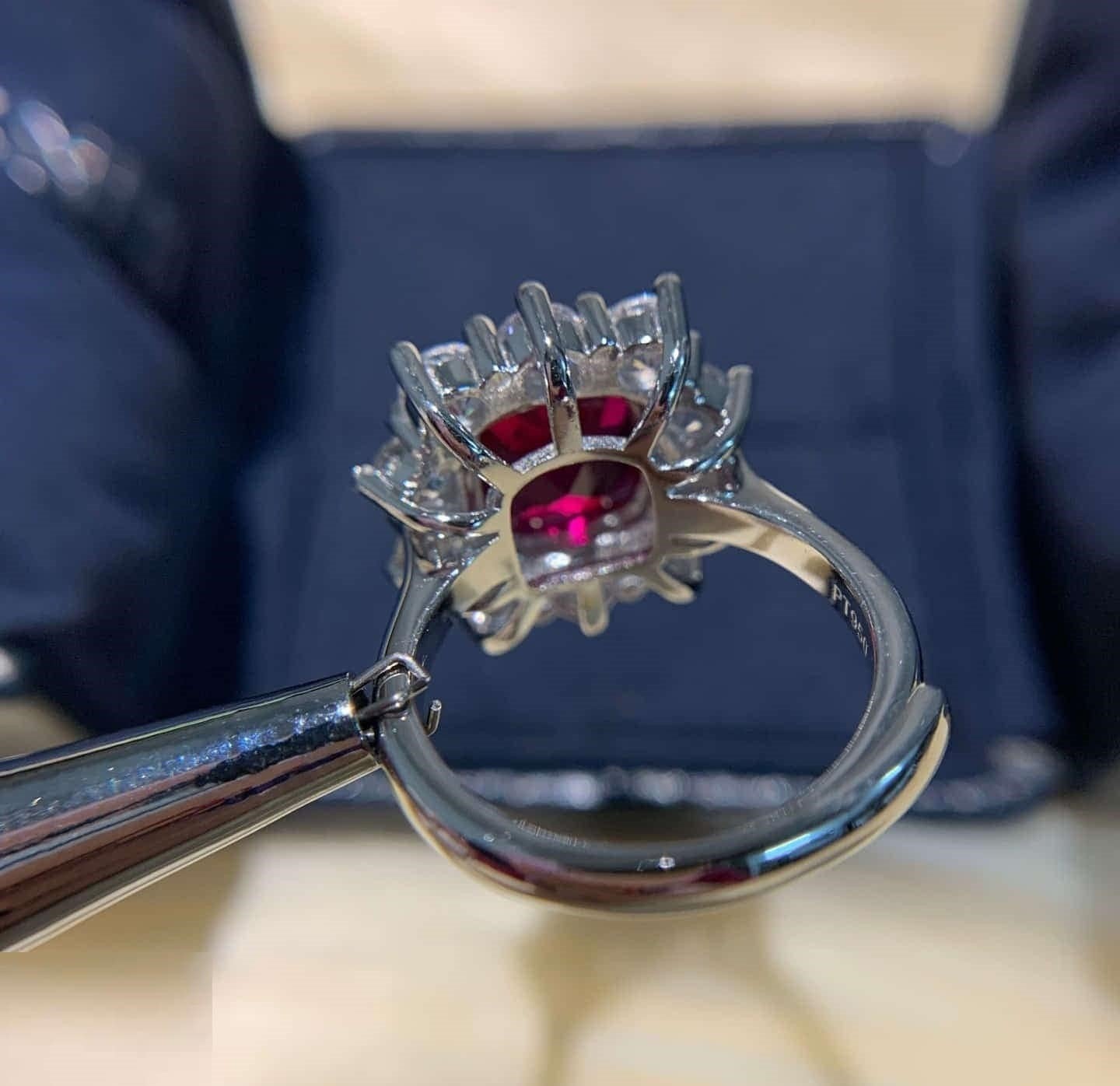 Zircon Round Tapered Adjustable Ring