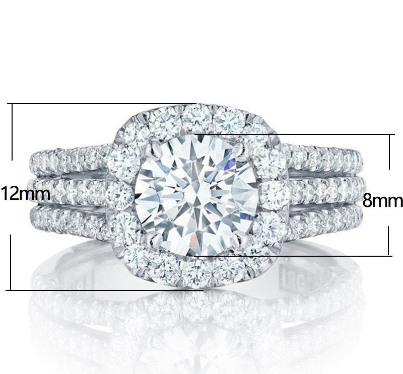 Imported Silver Square Ring