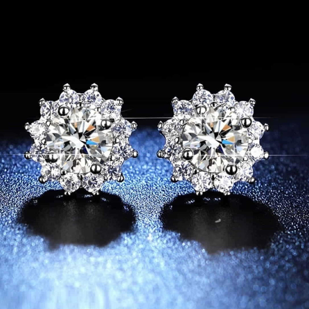 08 Zircon Stud Tops Pair