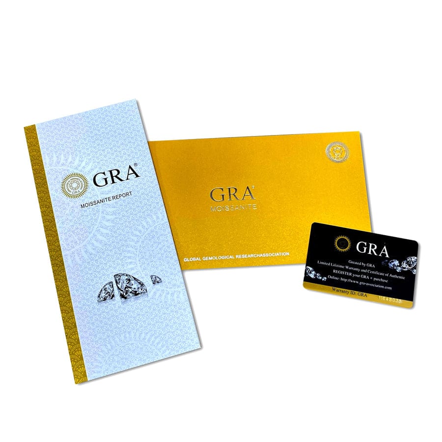 GRA Certified Moissanite Stone – Perfect Diamond Alternative