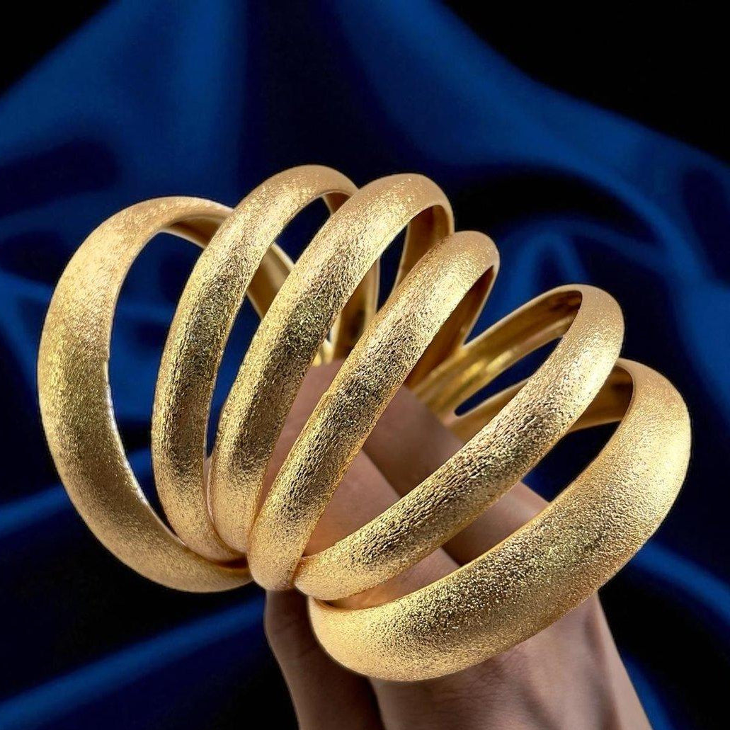 Golden Bangles Set