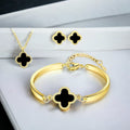 Black Gold Clover Set